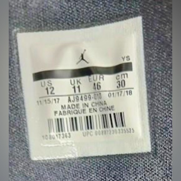 EUC Men’s Nike Jordan Fly Lockdown PFX in Black AJ9499-010 Sz 12 - Picture 6 of 6